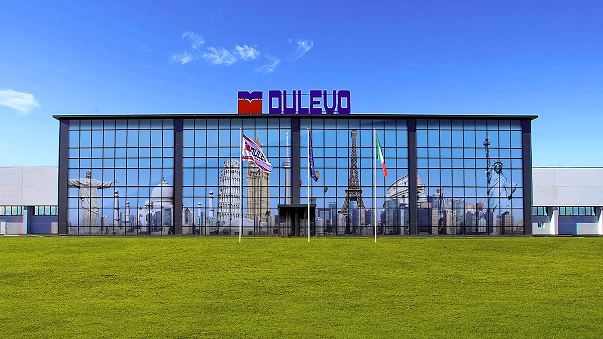 イタリアの大手路面清掃車メーカー デュレボ社の本社ビル