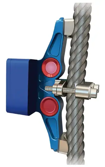 ワイヤロープ張力測定用ボルト固定式ロードセル BOLT